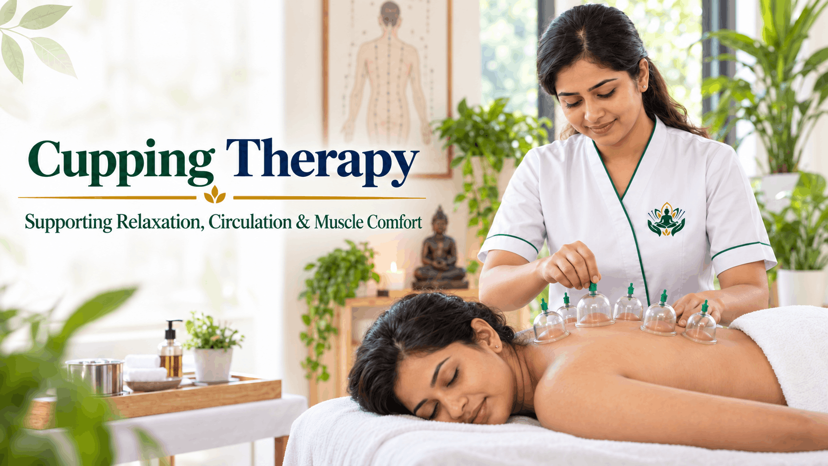 Cupping Therapy treatment at Shree Samarth Acupuncture & Yog Therapy Center in Panvel